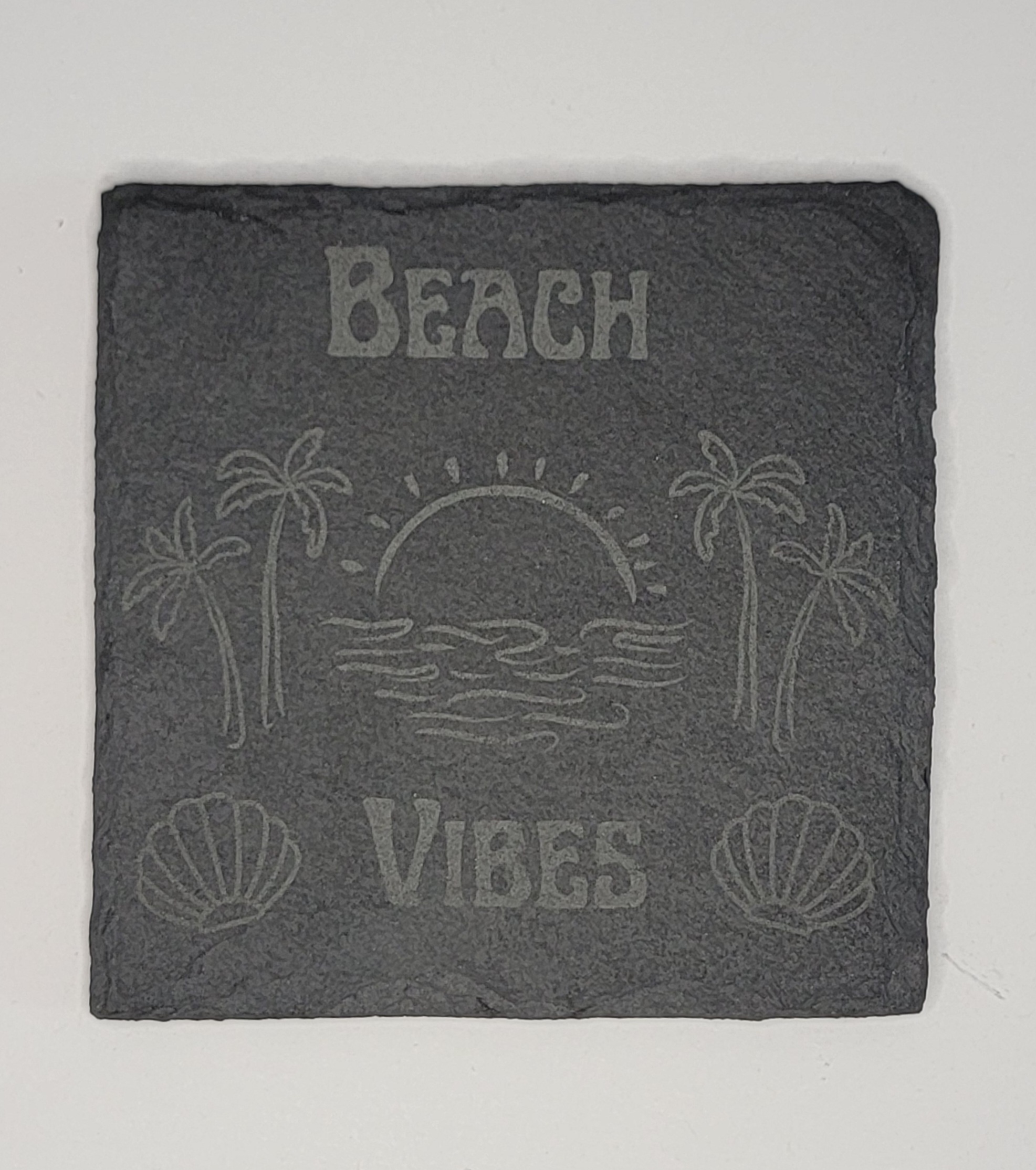 custom engraved beach coaster