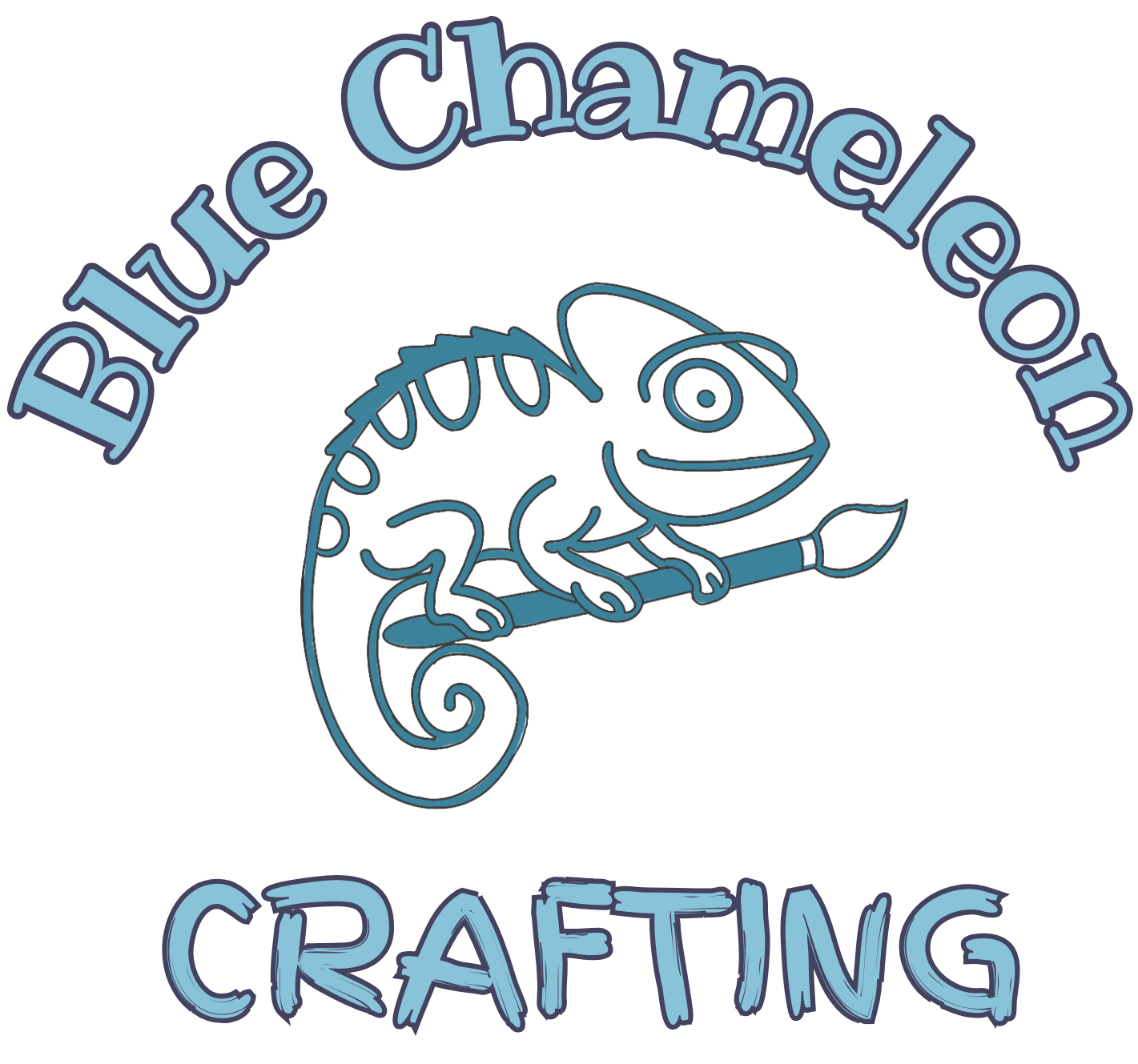 Blue Chameleon Crafting