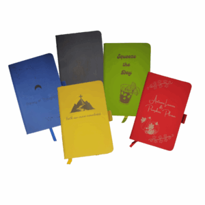 engraved pocket journal notebook gift