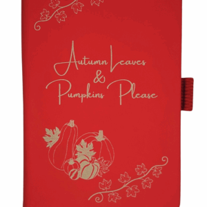 Untitled design (8) Autumn Leaves & Pumpkins Please pocket notebook fall journal gift